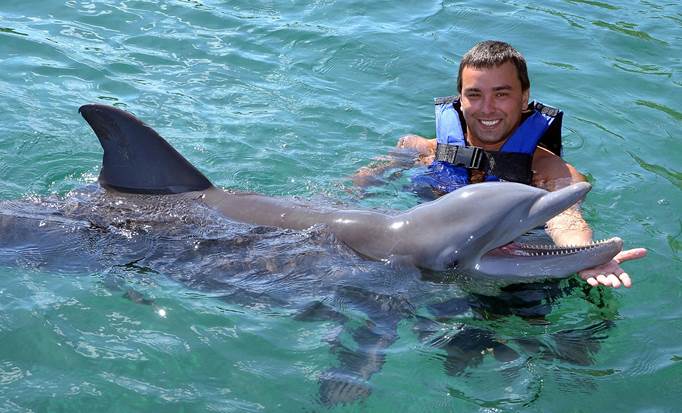 Dolphin Swimming Day Tour at Chankanaab Park in Cozumel