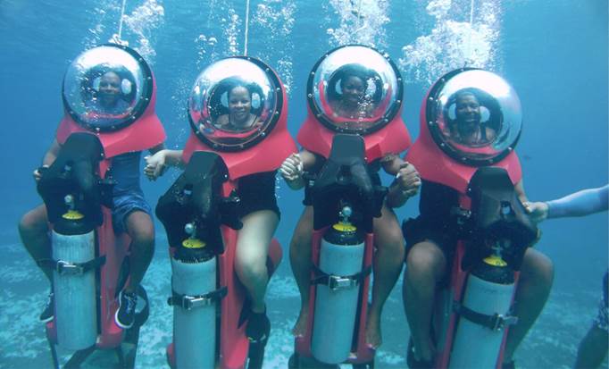 Cozumel Submarine Shore Trip & Tour